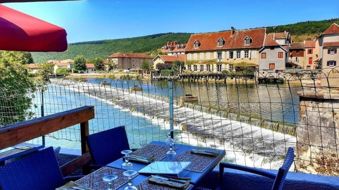 La Truite De La Loue Hotel Quingey Buitenkant foto