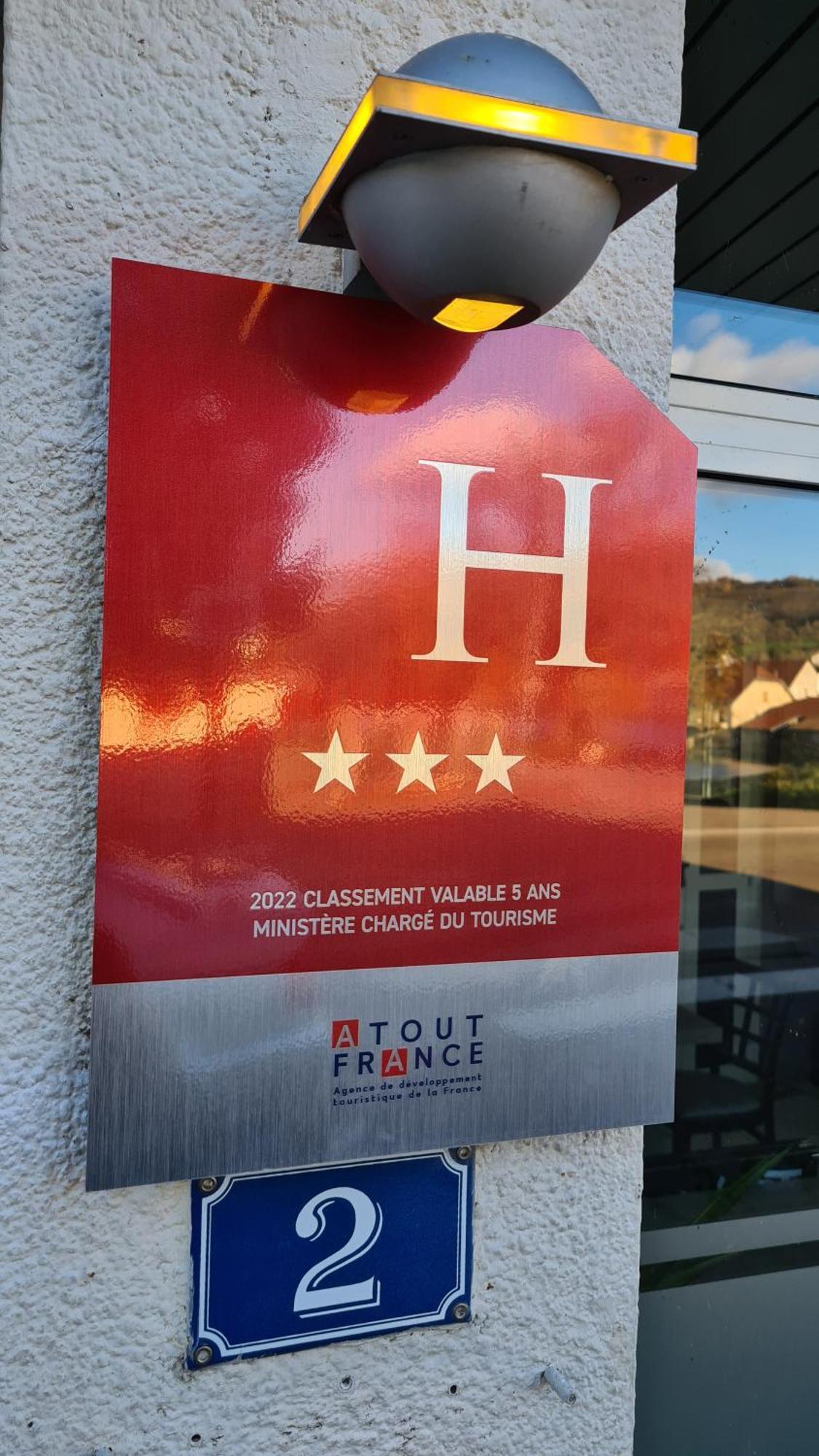 La Truite De La Loue Hotel Quingey Buitenkant foto