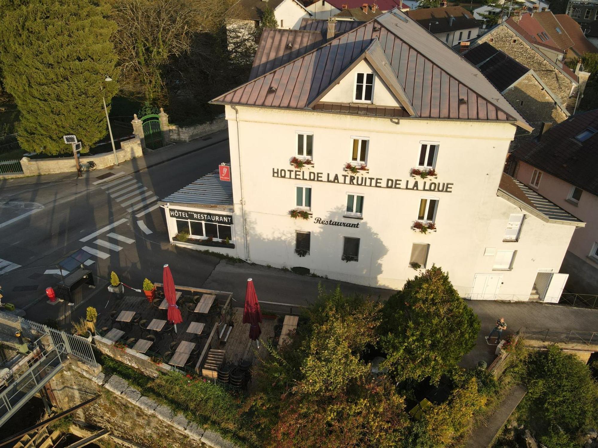 La Truite De La Loue Hotel Quingey Buitenkant foto